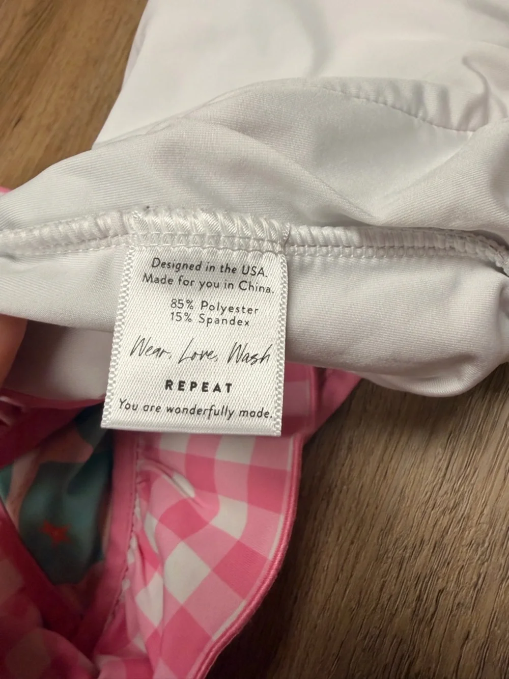 Sweet Honey 2T Starfish Ruffle Swimsuit Pink Aqua Boutique Coastal Beach Gingham